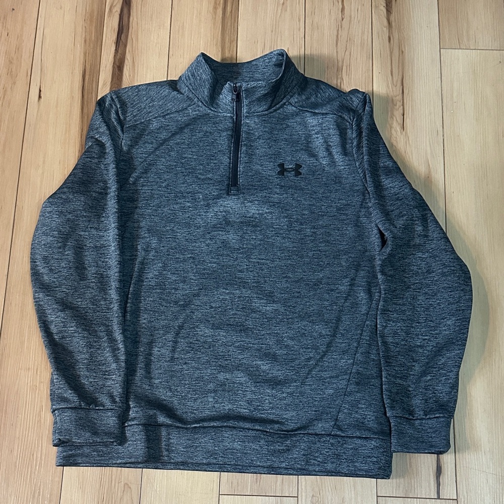 Under Armour Charcoal Quarter-Zip Pullover